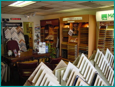 Click to  see a larger view of our showroom.
